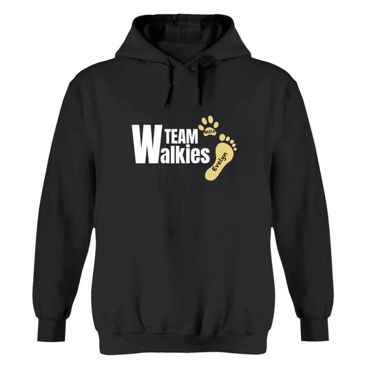 Team walkies - Personalized hoodie