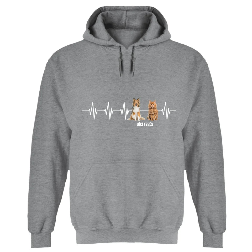 Heartbeat - Personalized Hoodie