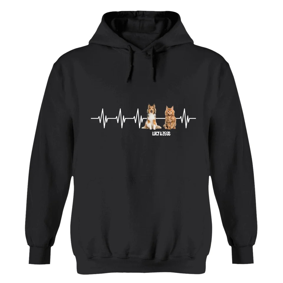 Heartbeat - Personalized Hoodie