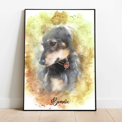 Water colors - Personalized poster - Featured Image