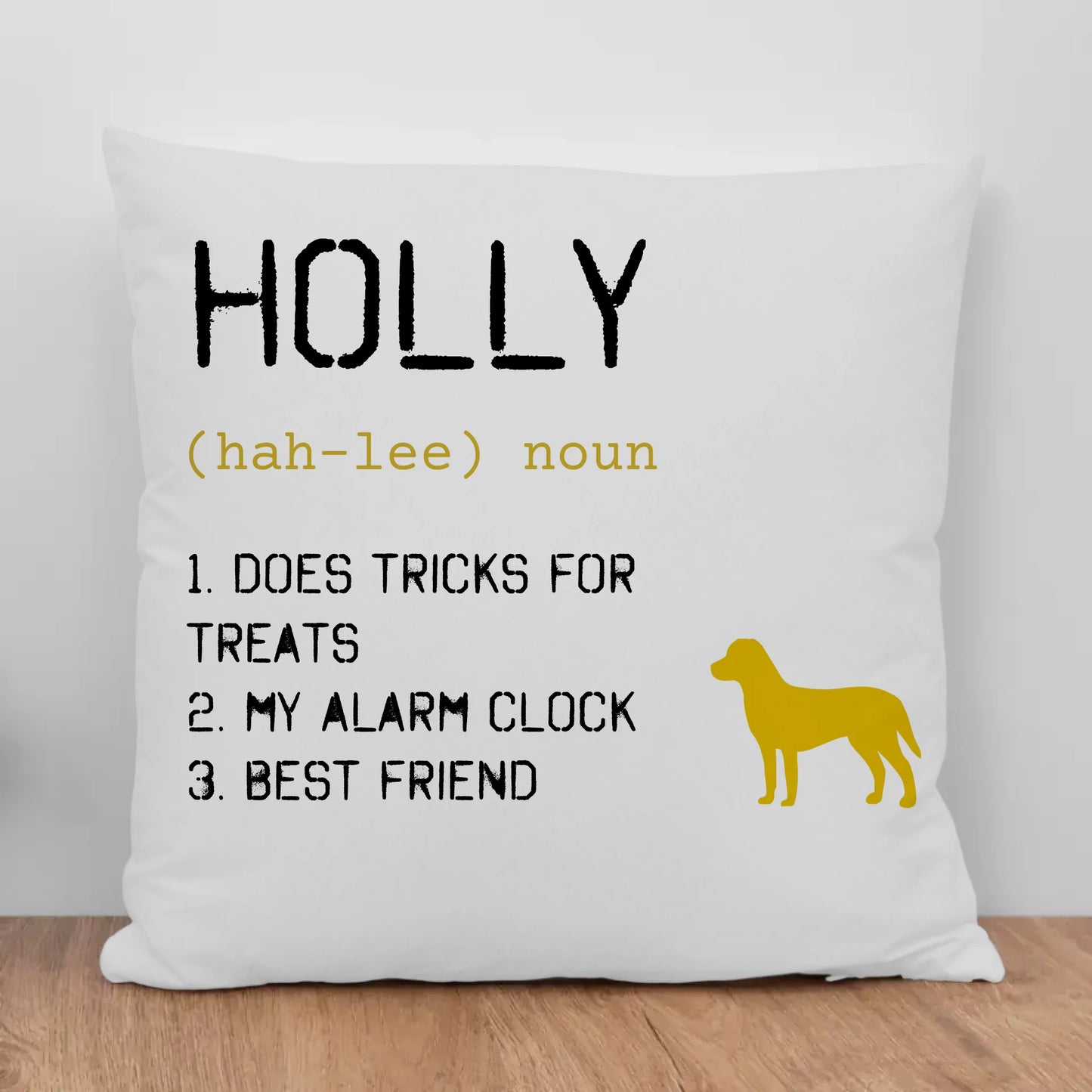 Definition of my dog - Personalized pillow