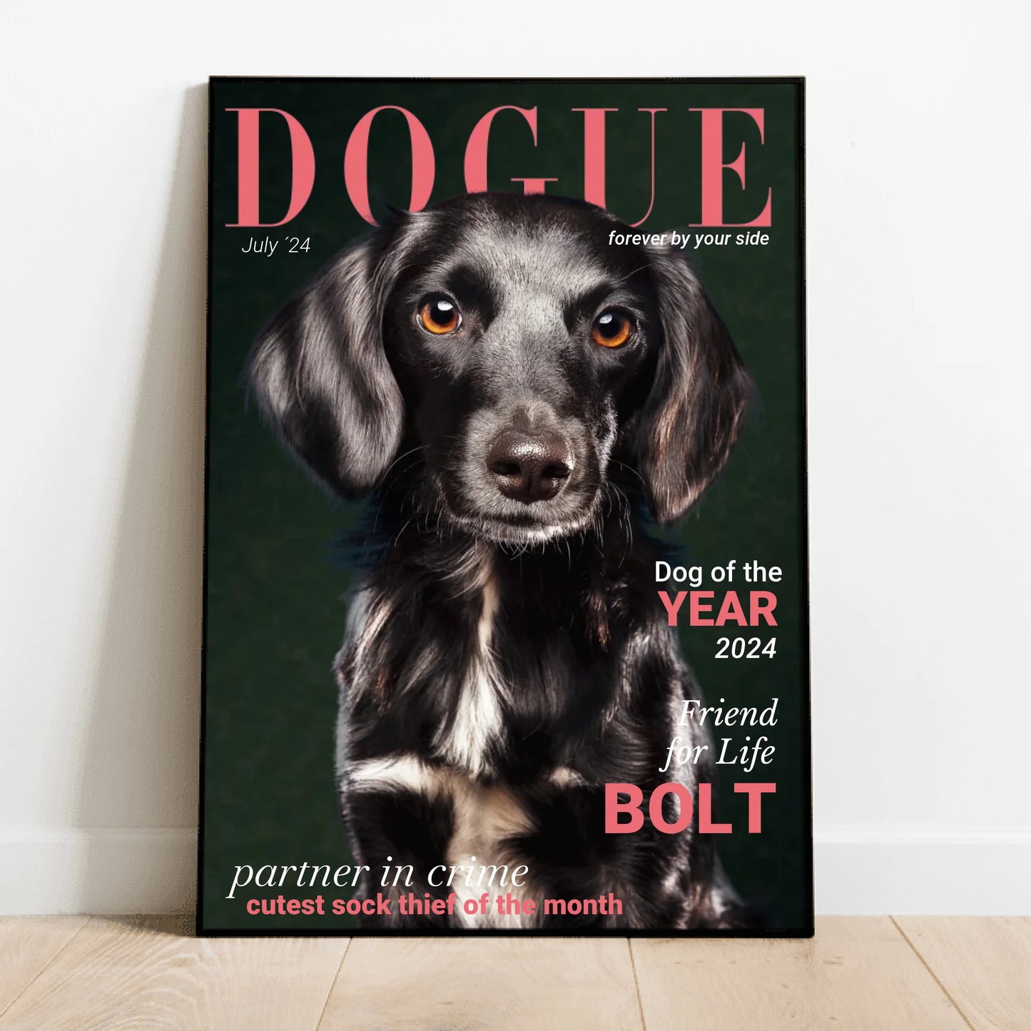 Dogue - Personalized poster