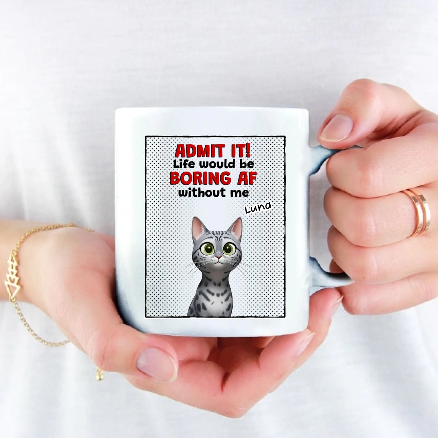 Admit it! - Personalized mug