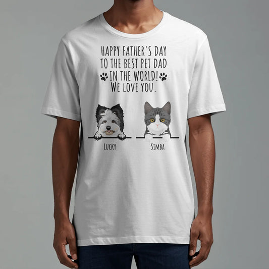 Happy Father's Day - Personalized T-Shirt