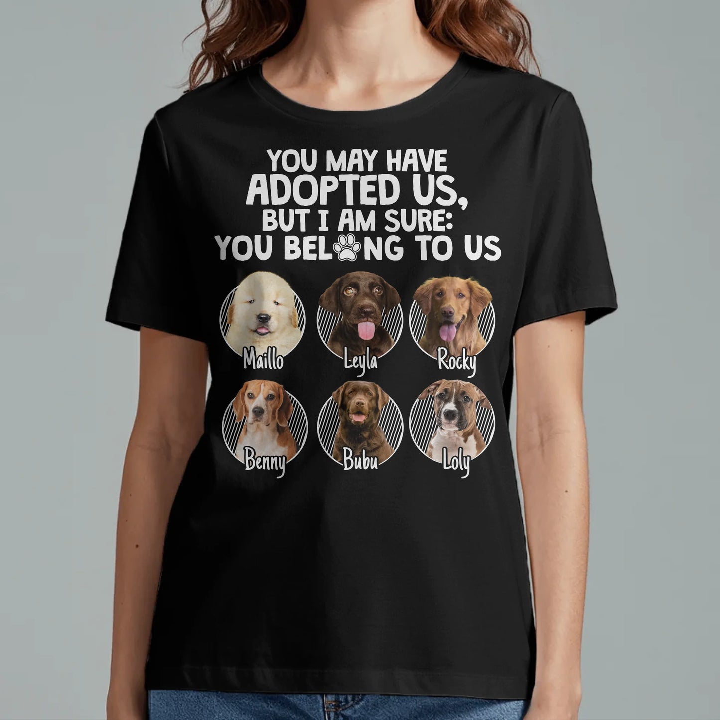 Adopted - Personalized T-Shirt