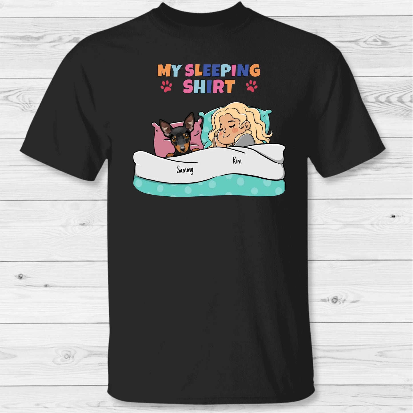 My sleeping shirt - Personalized T-shirt