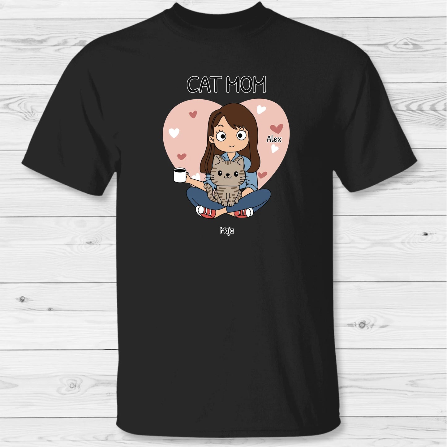 Pet parent - Personalized T-Shirt (Comic style)