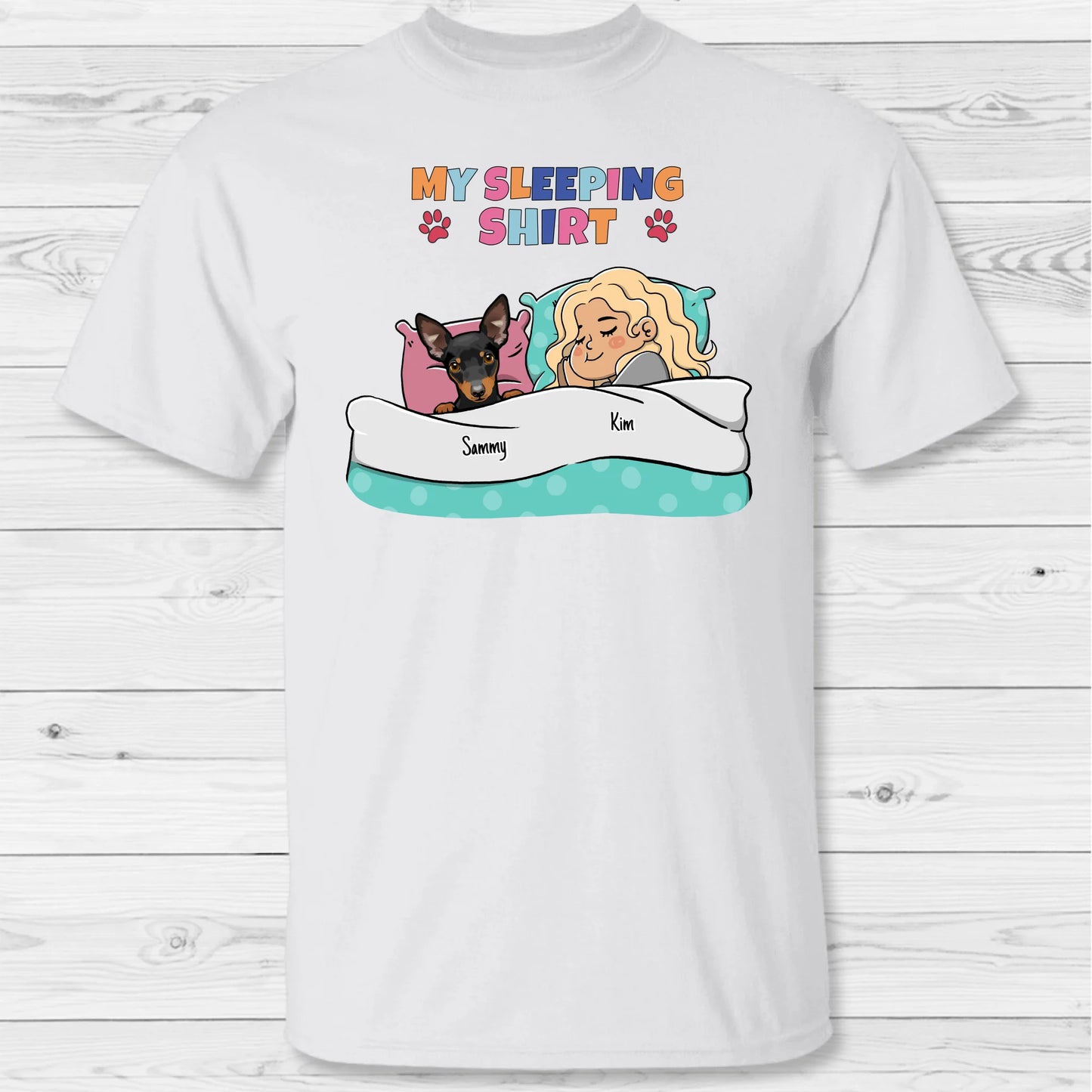 My sleeping shirt - Personalized T-shirt