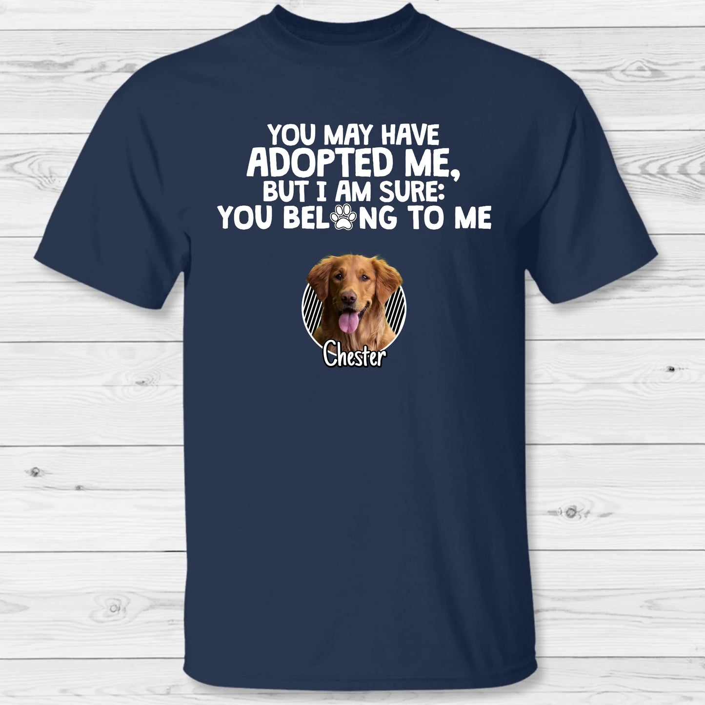 Adopted - Personalized T-Shirt