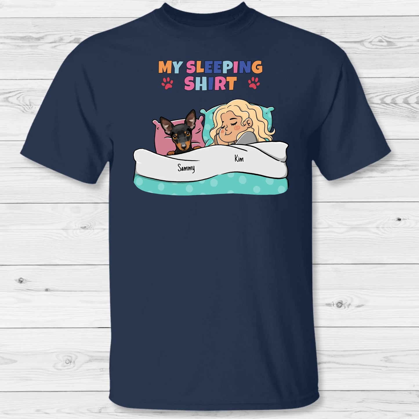 My sleeping shirt - Personalized T-shirt