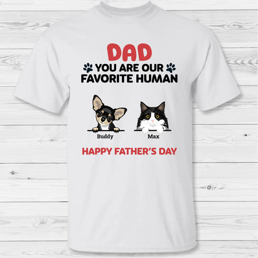 Favorite Human - Personalized T-Shirt