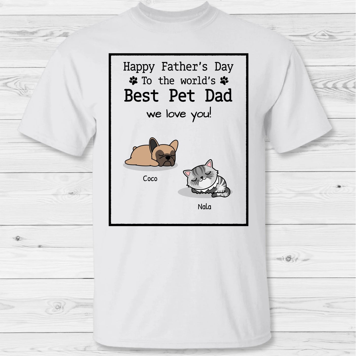 Love you - Personalized T-Shirt
