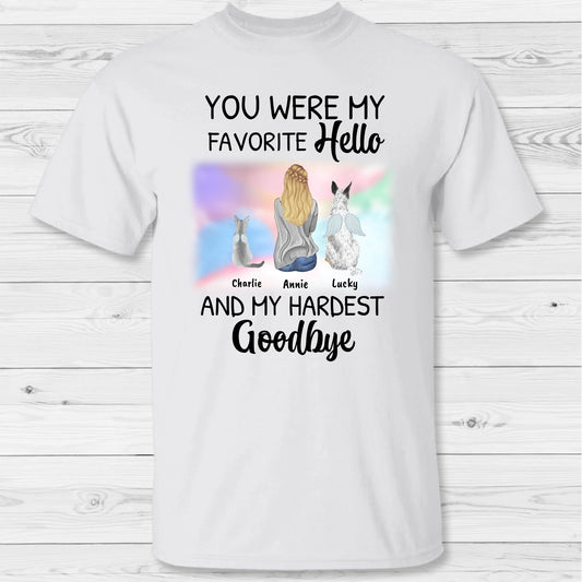 My favorite hello - Personalized T-shirt