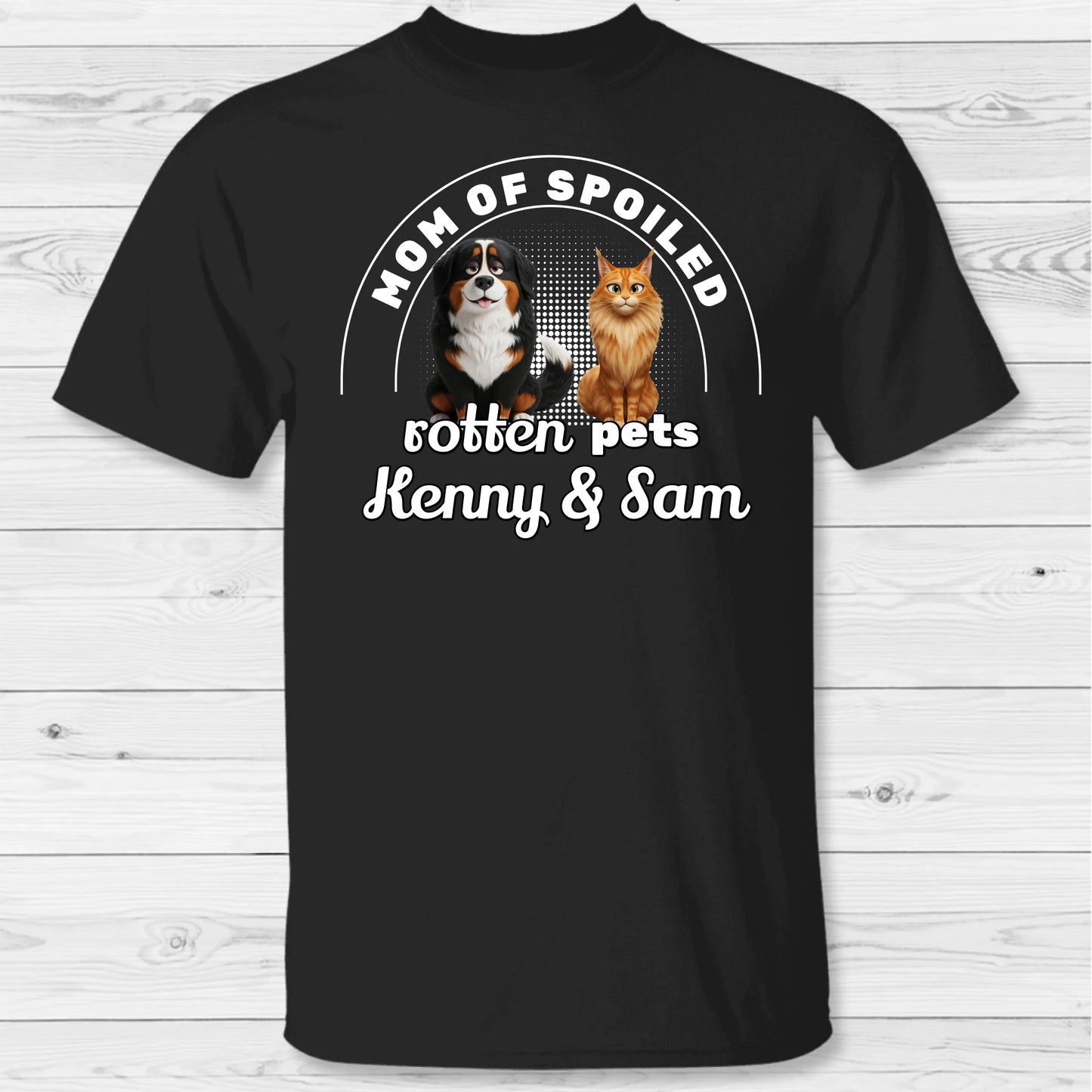 Spoiled rotten! - Personalized T-Shirt