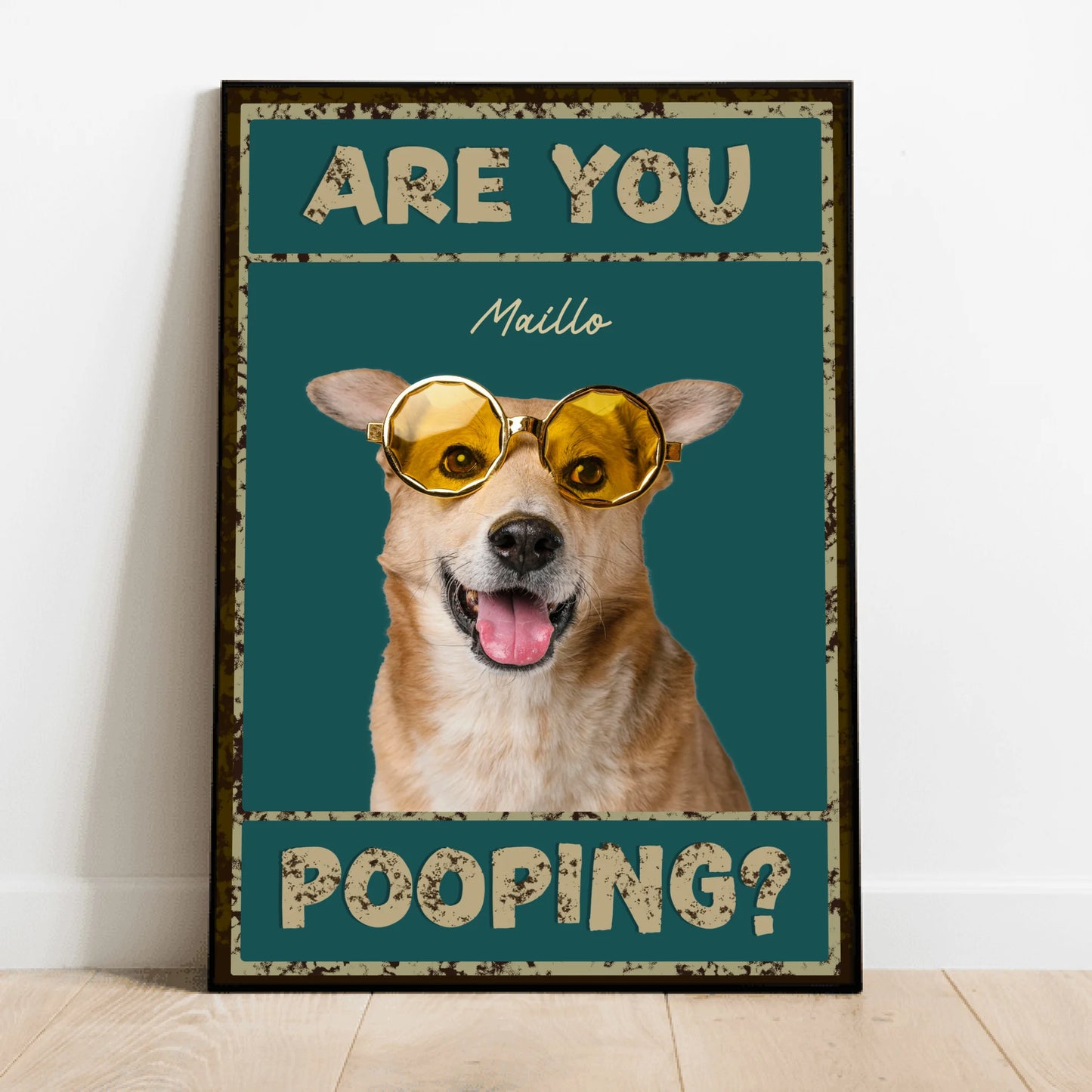 Are you pooping? - Personalized Poster