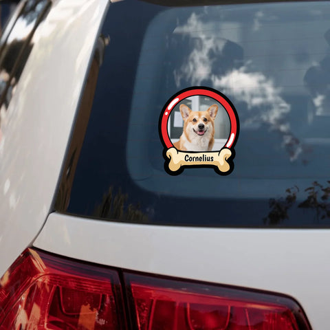 Pets on board - Personalized Car Sticker - Featured Image