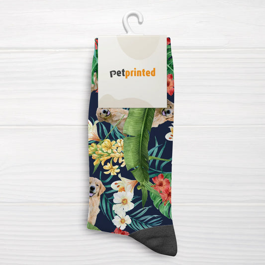 Tropical pet - Personalized Socks