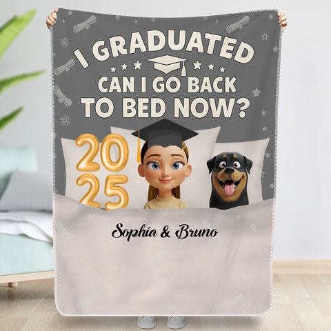 Graduation - Personalized Blanket - Featured Image