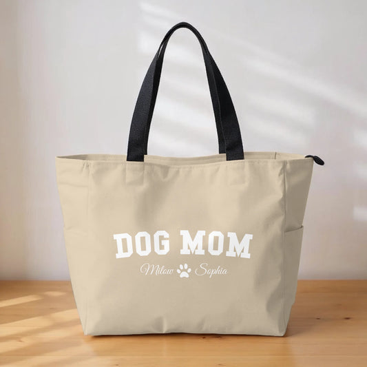 Pet Parents - Personalized Canvas Tote Bag