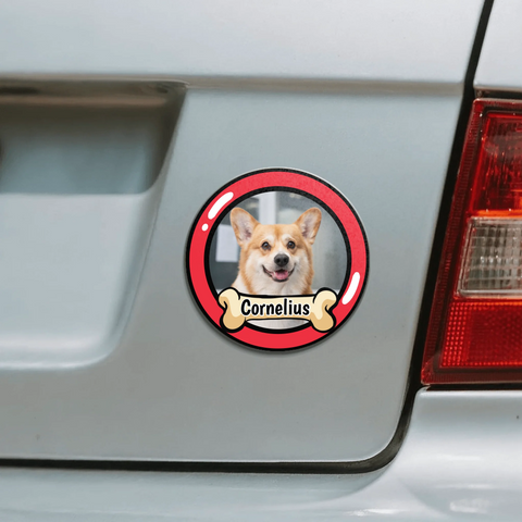 Pets on board  - Personalized Car Magnet - Featured Image