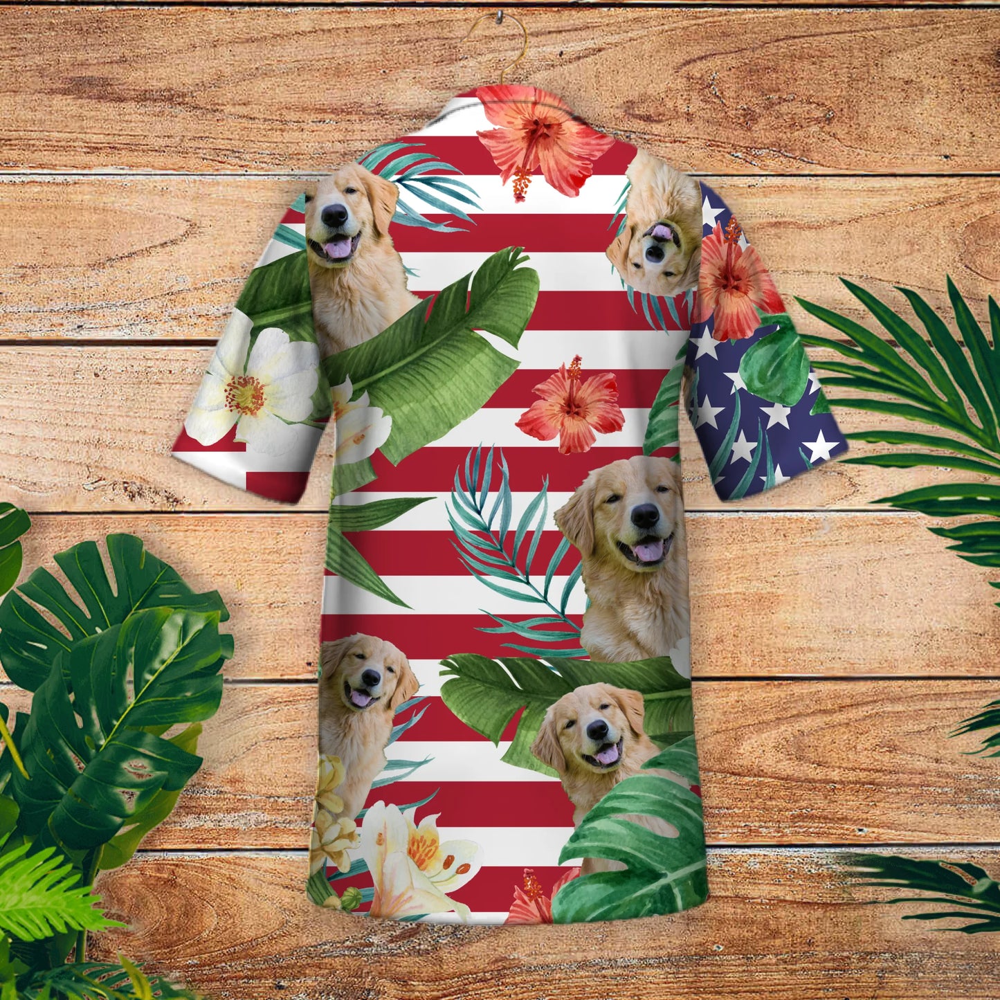 Your photo - Personalized Hawaiian Shirt