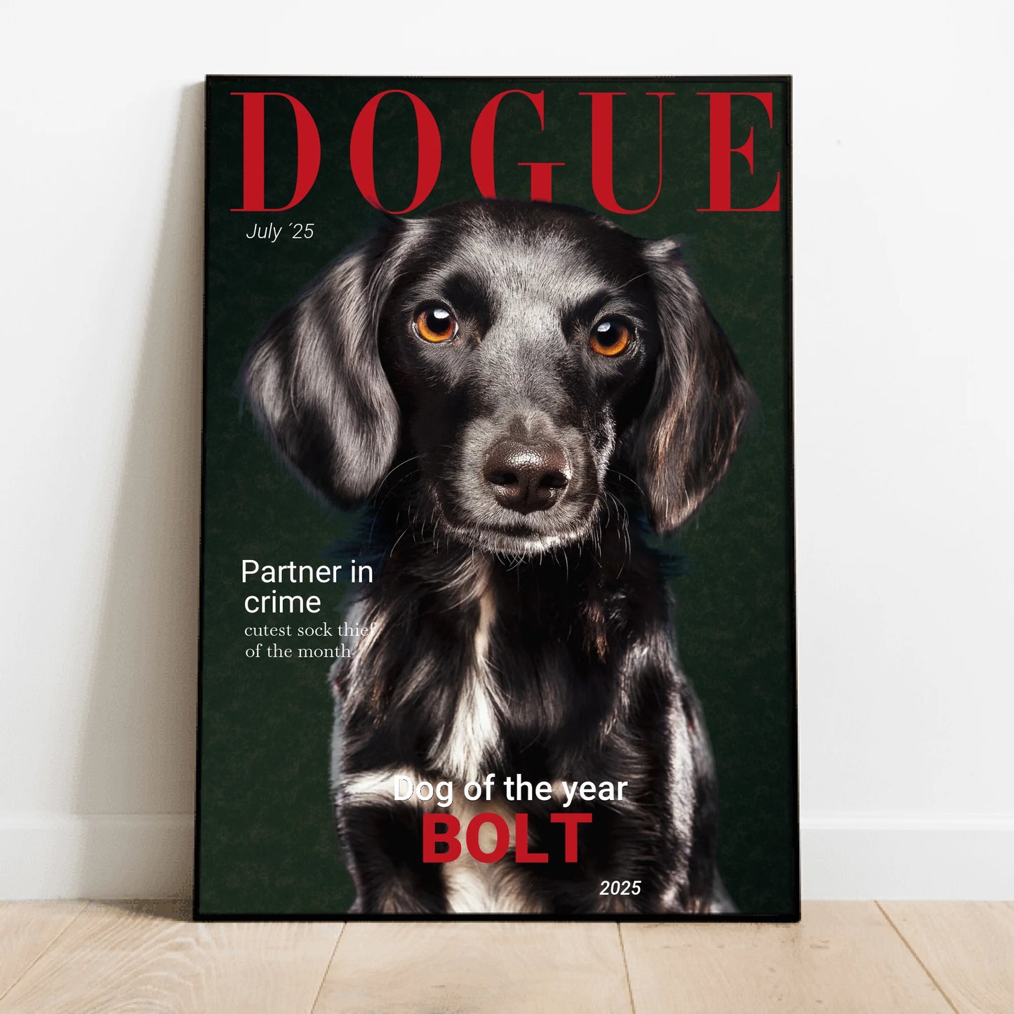 Dogue - Personalized Poster