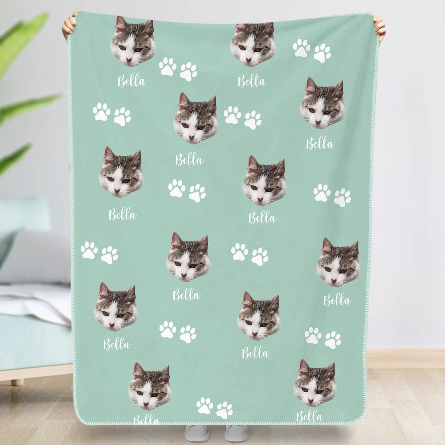 Pet heads - Personalized Blanket
