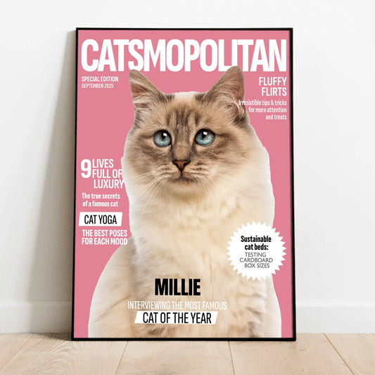 Catmopolitan - Personalized Poster