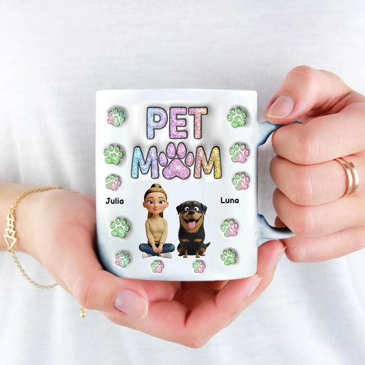 Pet Mom - Personalized Mug