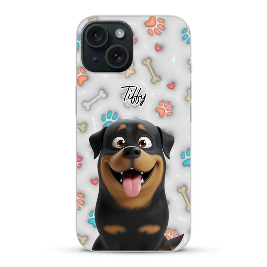 My fave pair of paws (3D look) - Personalized Phone Case