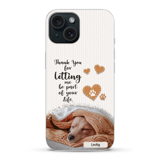 Thank you - Personalized Phone Case
