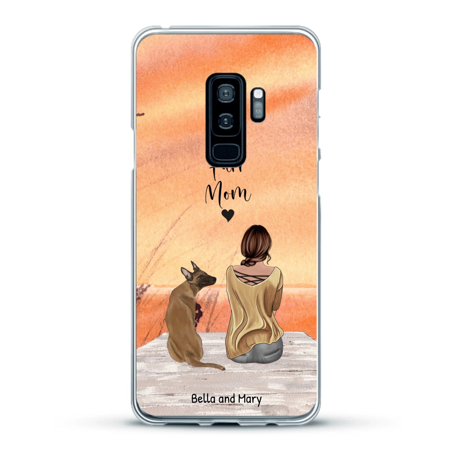 Together with my pet - Personalized Phone Case
