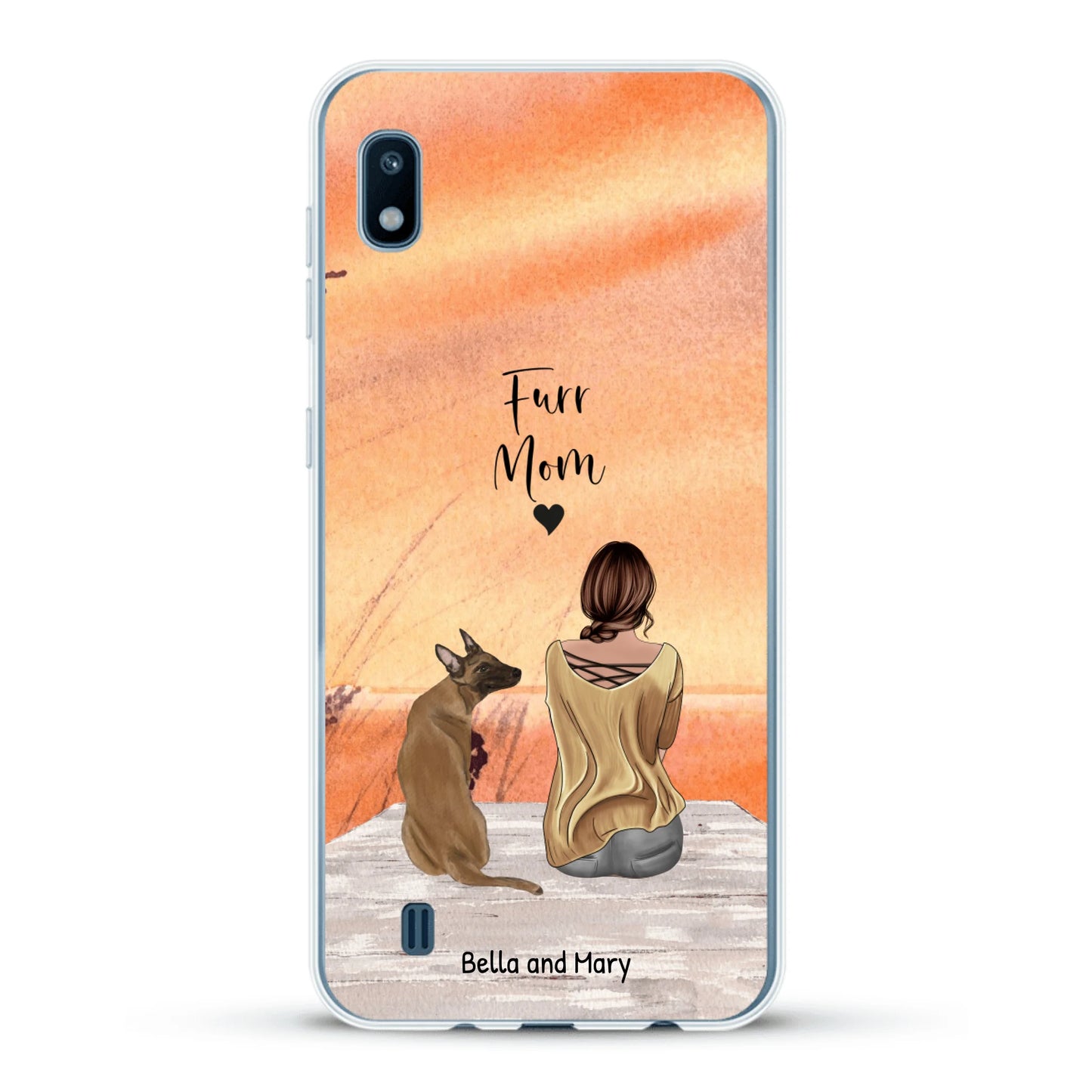 Together with my pet - Personalized Phone Case