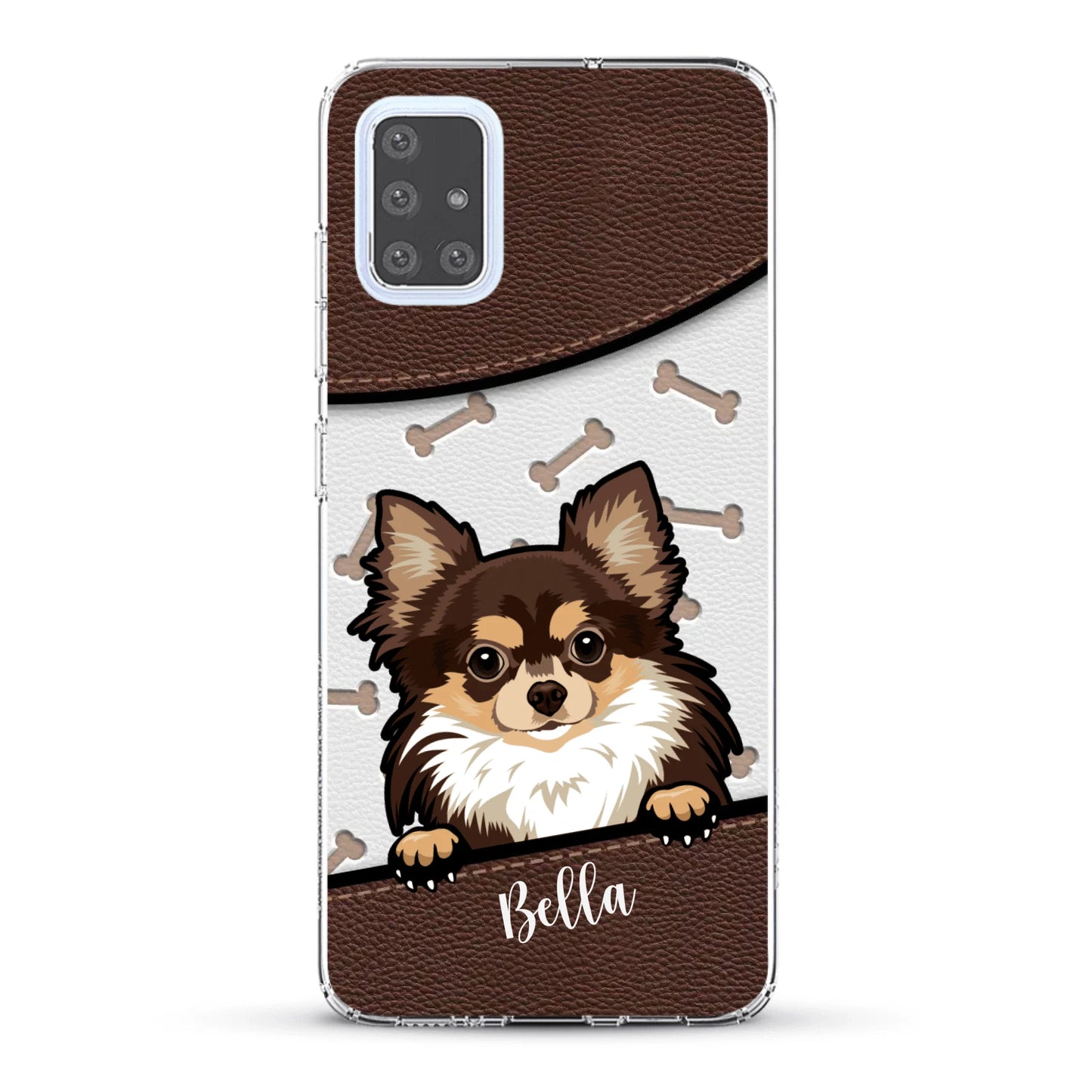 Pet leather look - Personalized Phone Case
