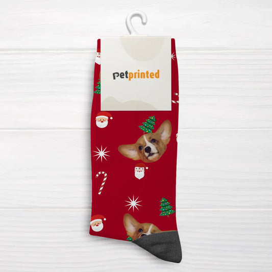 Your photo (Christmas Edition) - Personalized Socks