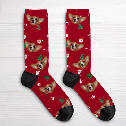 Your photo (Christmas Edition) - Personalized Socks