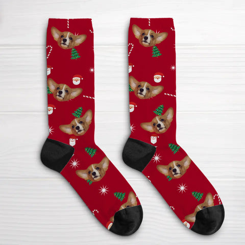 Your photo (Christmas Edition) - Personalized Socks - Featured Image