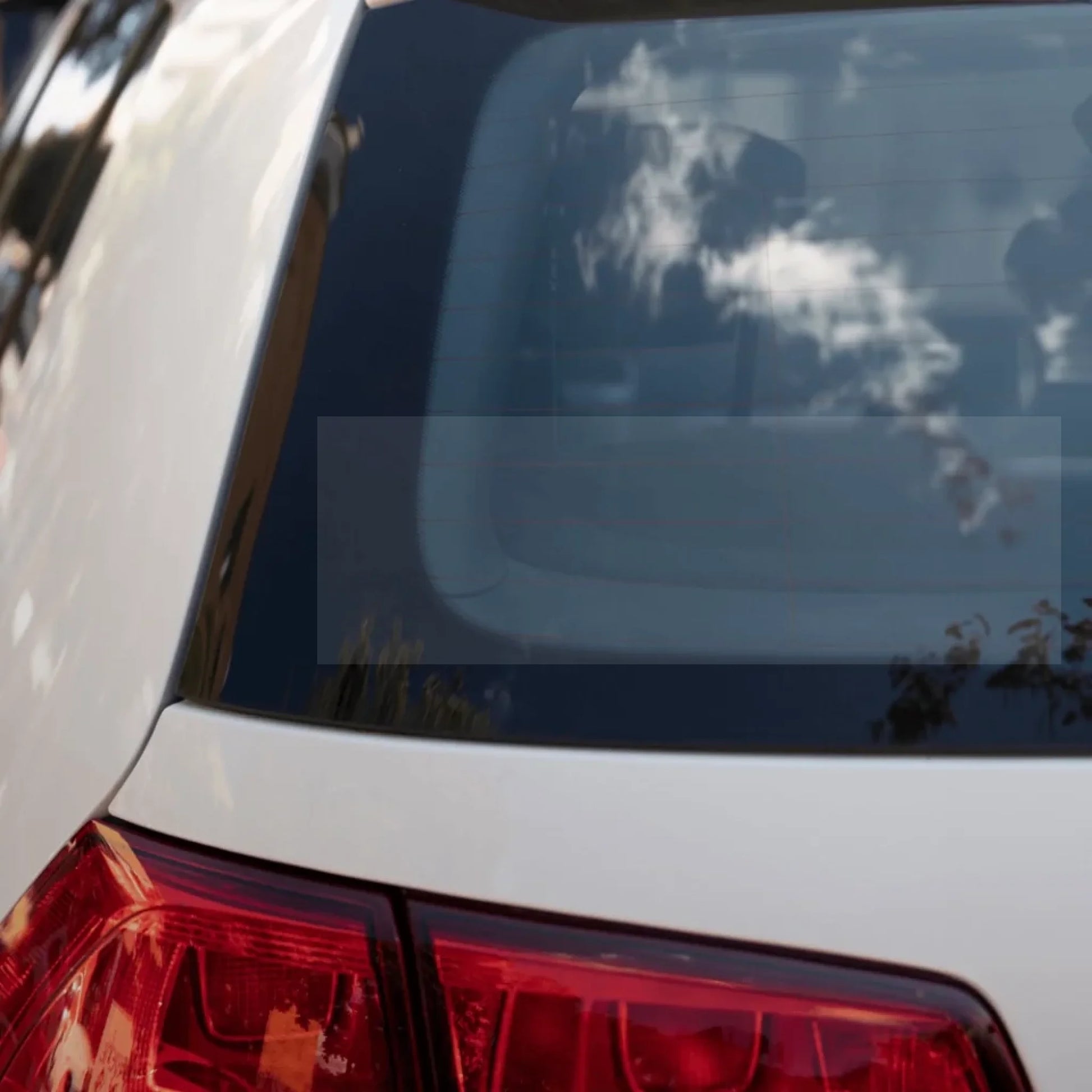 white car