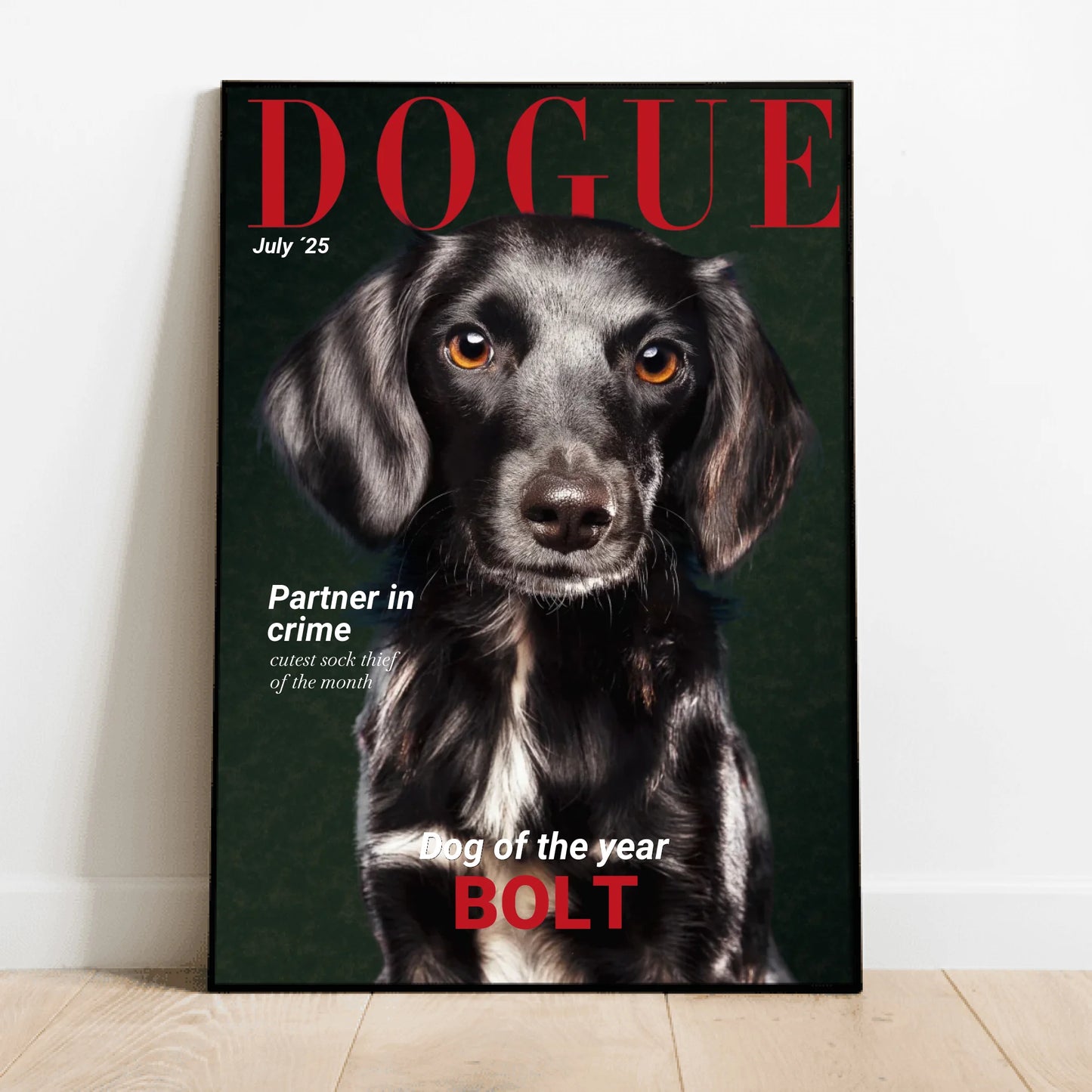 Dogue - Personalized Poster