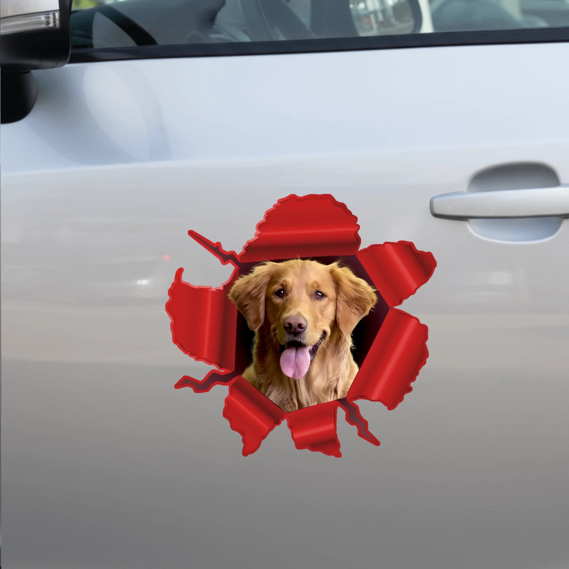 Car Sticker - SHOP NEW side door (1)