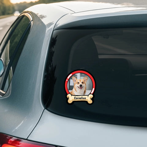 Pets on board - Personalized Car Sticker - Featured Image