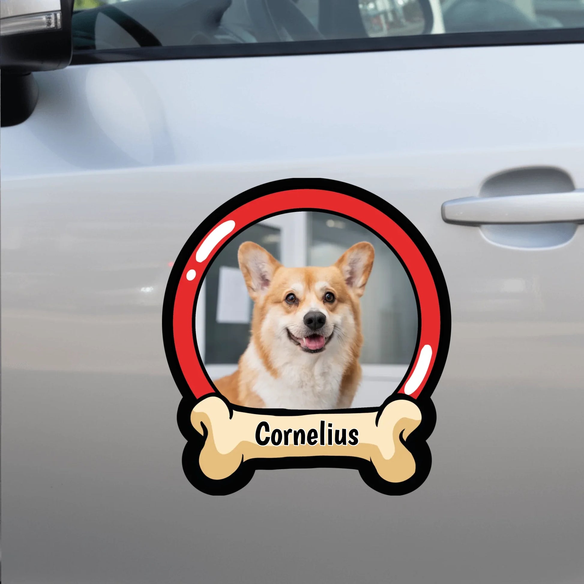 Car Sticker - SHOP NEW side door (1)