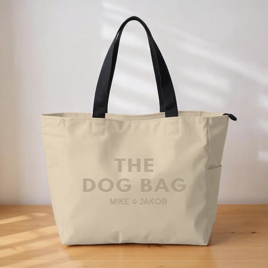 The Pet Bag - Personalized Canvas Tote Bag