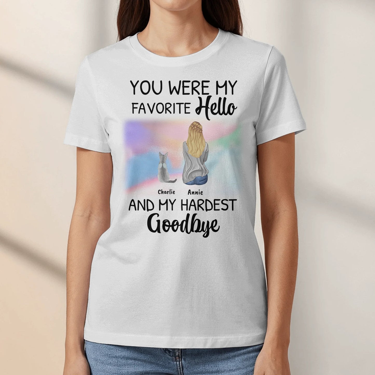 My favorite hello - Personalized T-shirt