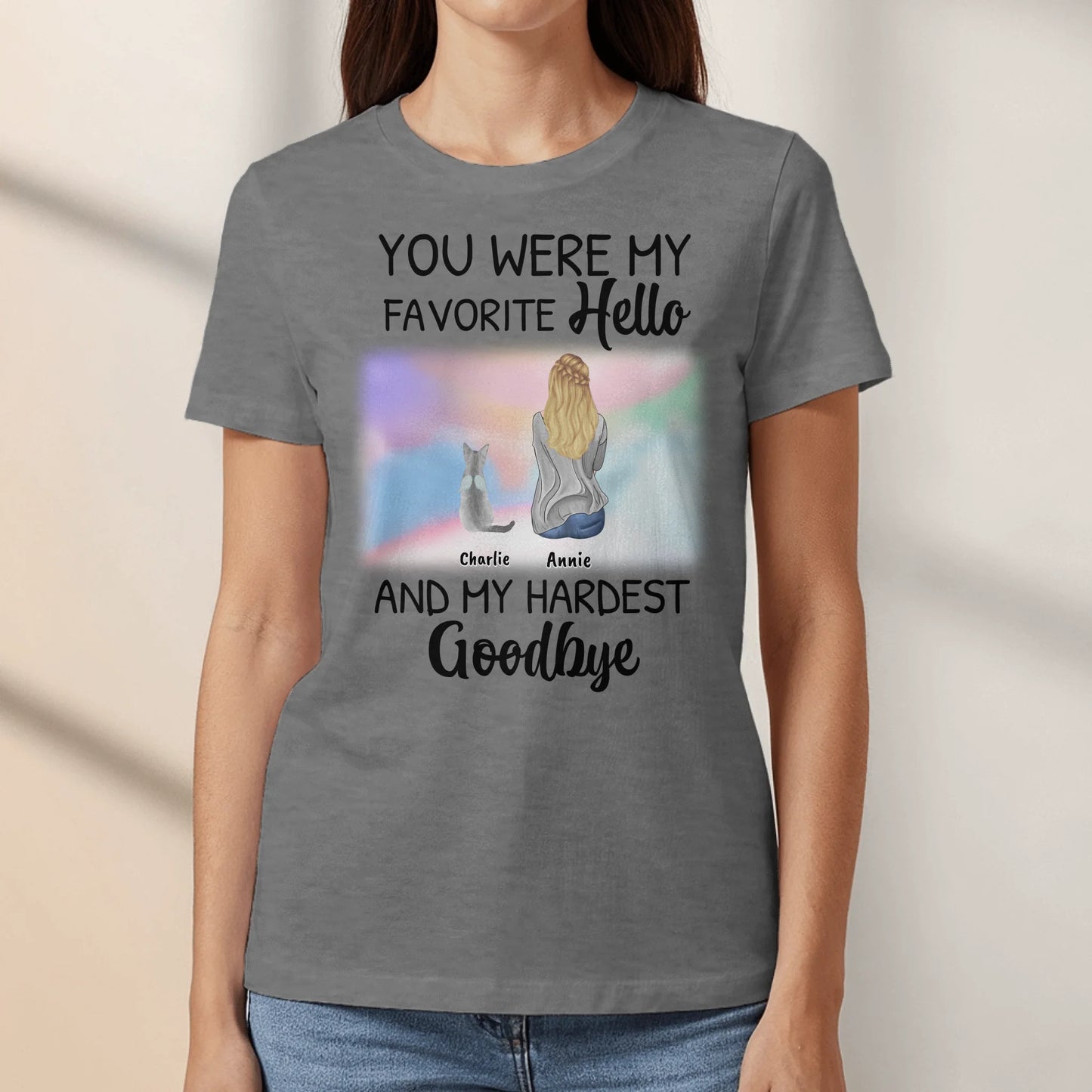 My favorite hello - Personalized T-shirt