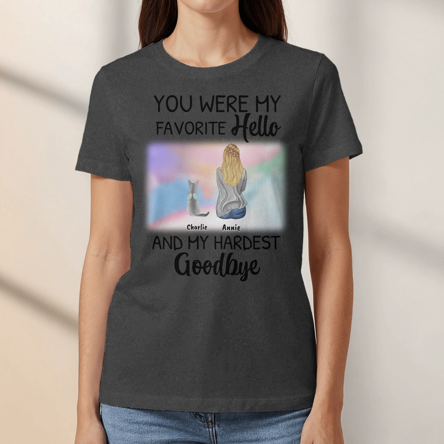 My favorite hello - Personalized T-shirt