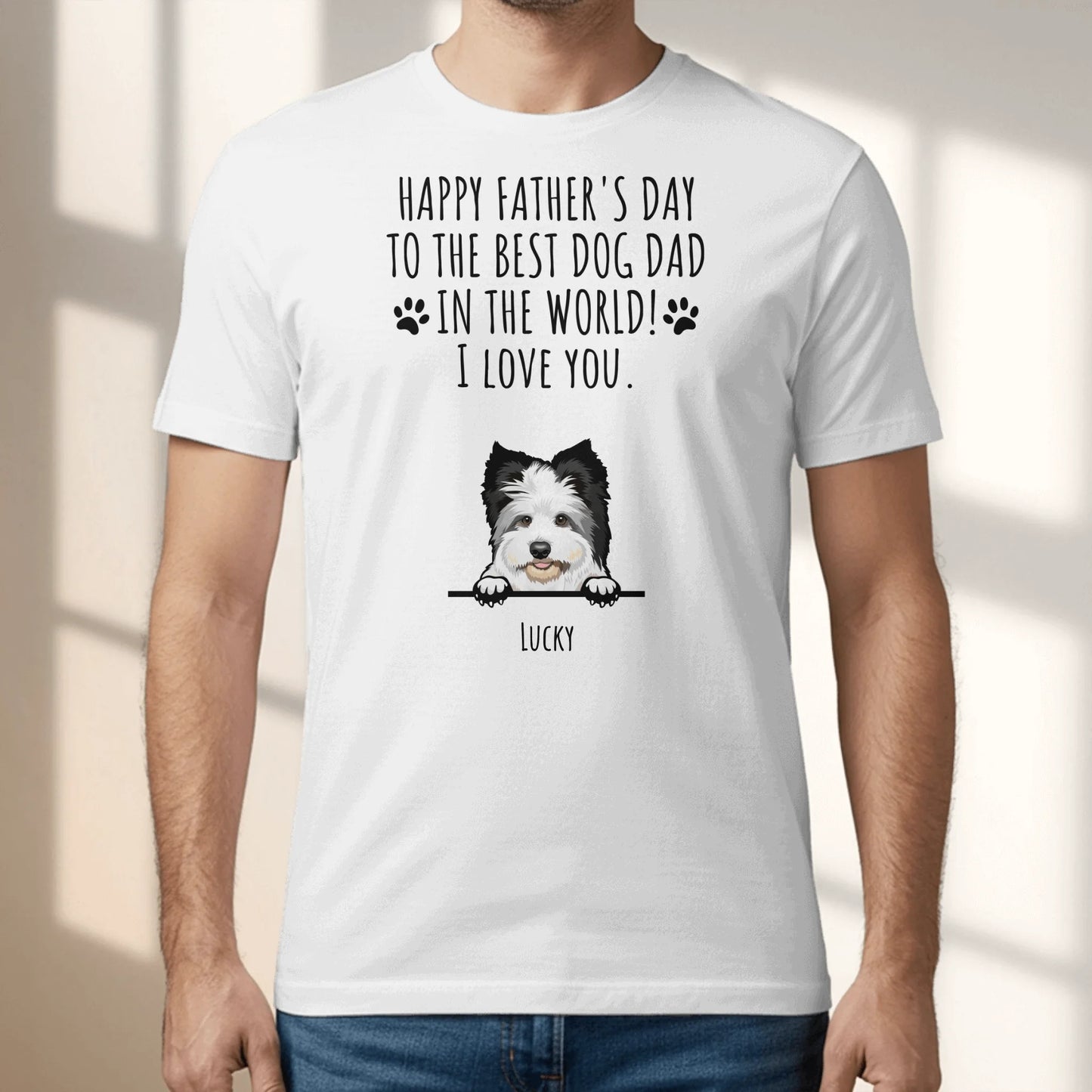 Happy Father's Day - Personalized T-Shirt