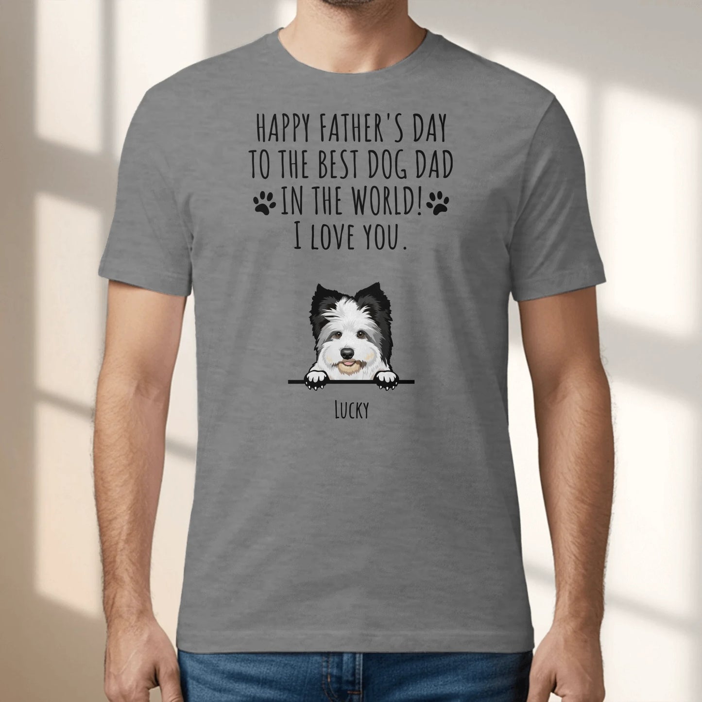 Happy Father's Day - Personalized T-Shirt