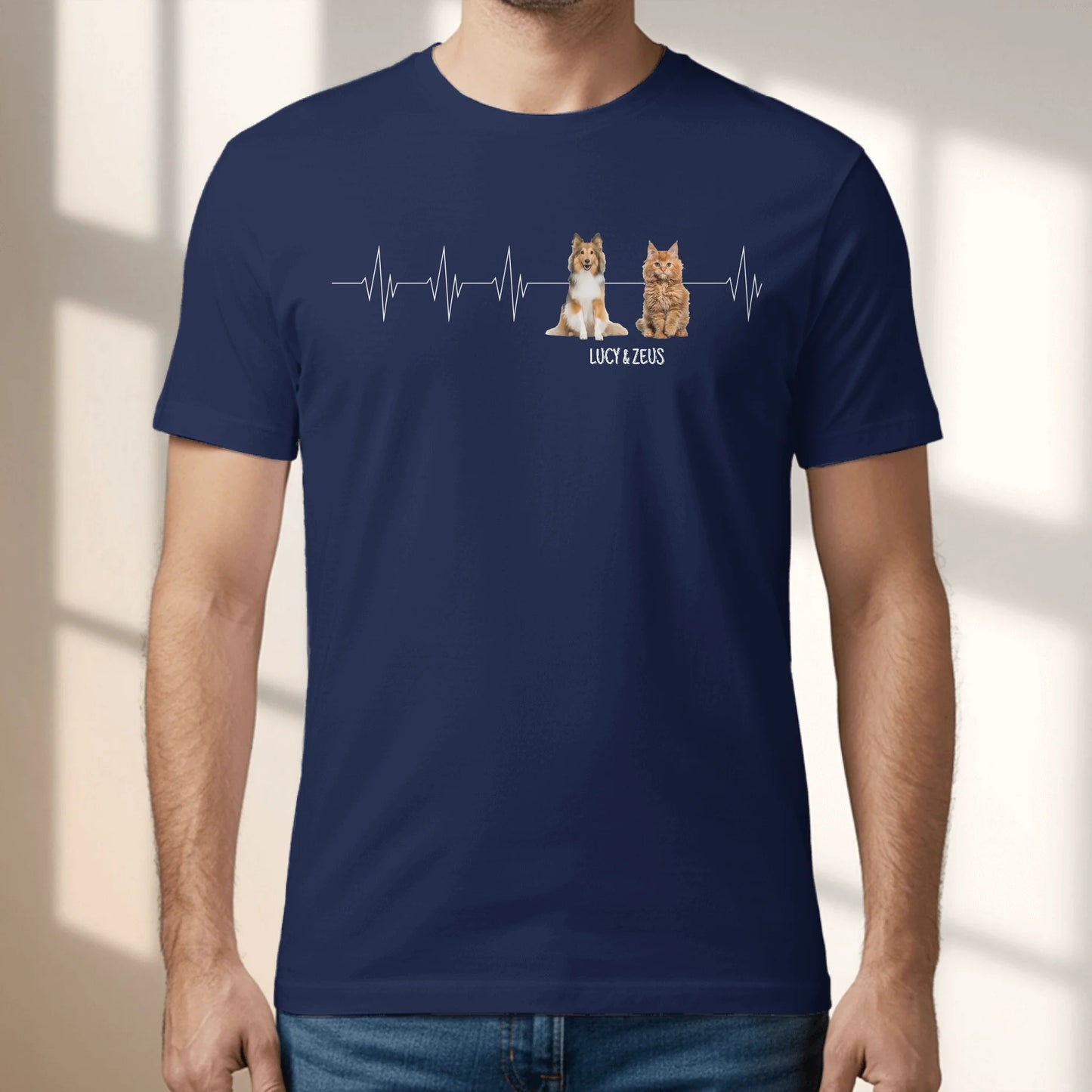 Heartbeat - Personalized T-shirt