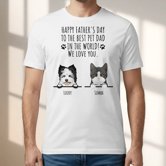 Happy Father's Day - Personalized T-Shirt